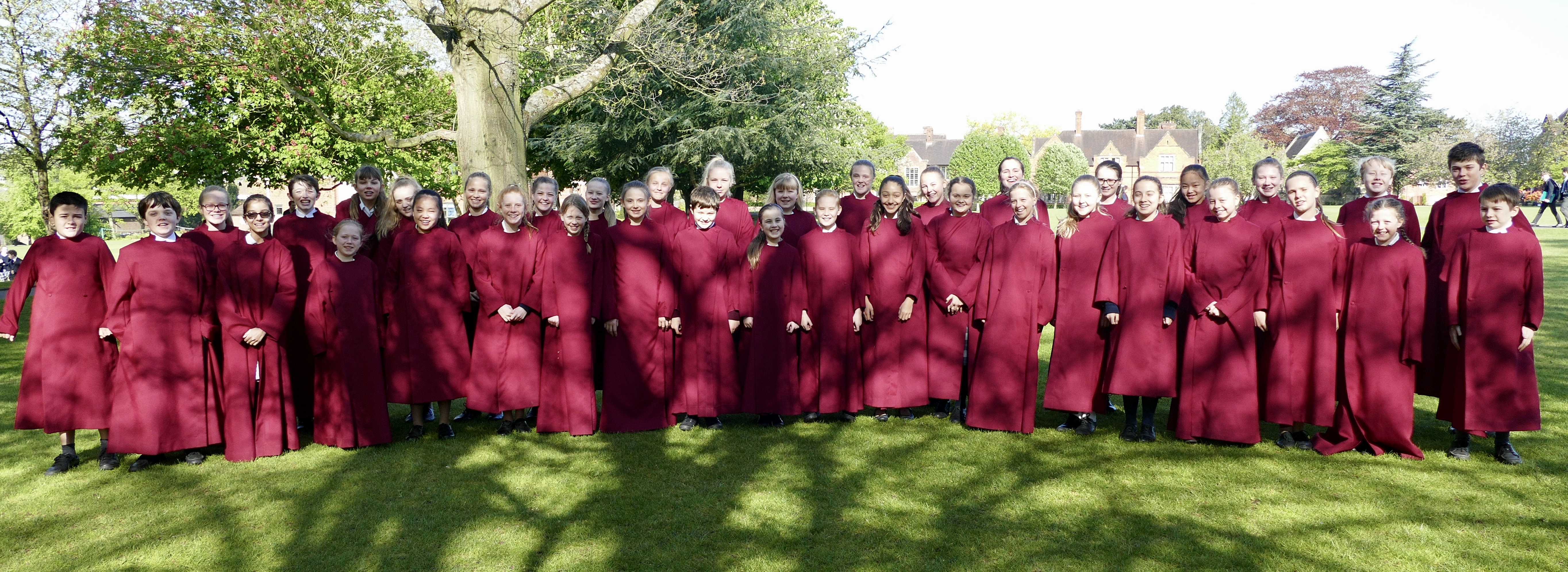 Prep Junior Choir and Chapel Choir at the Cheltenham Music Festival, May 2017